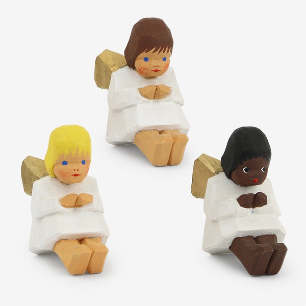 Lotte Sievers-Hahn Nativity: Sitting Angels, Knees Up