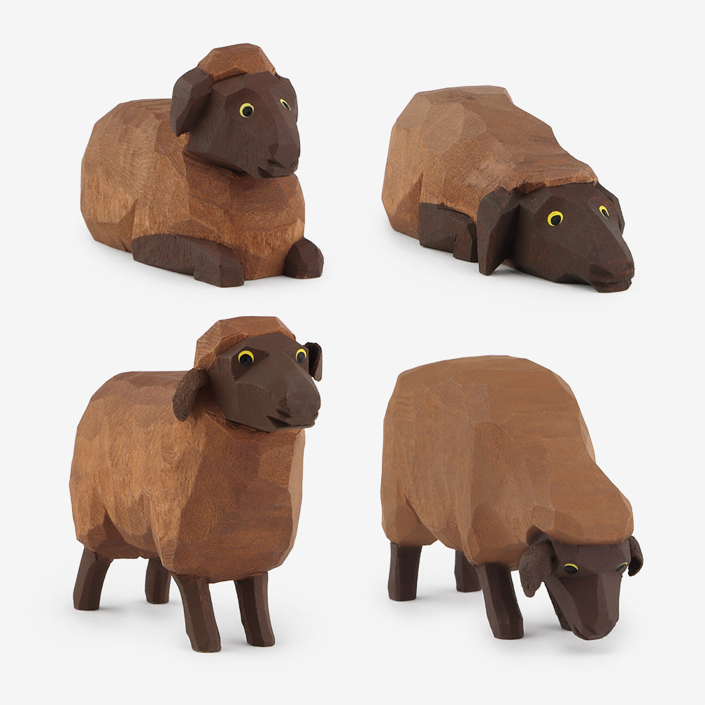 Lotte Sievers-Hahn Nativity: Sheep, Dark