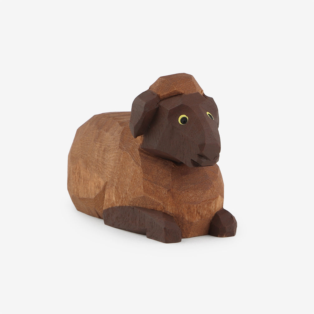 Lotte Sievers-Hahn Nativity: Sheep, Dark