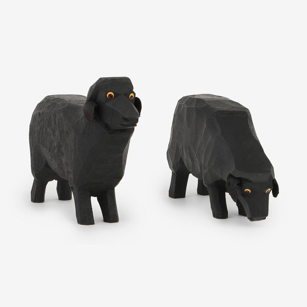 Lotte Sievers-Hahn Nativity: Sheep, Black