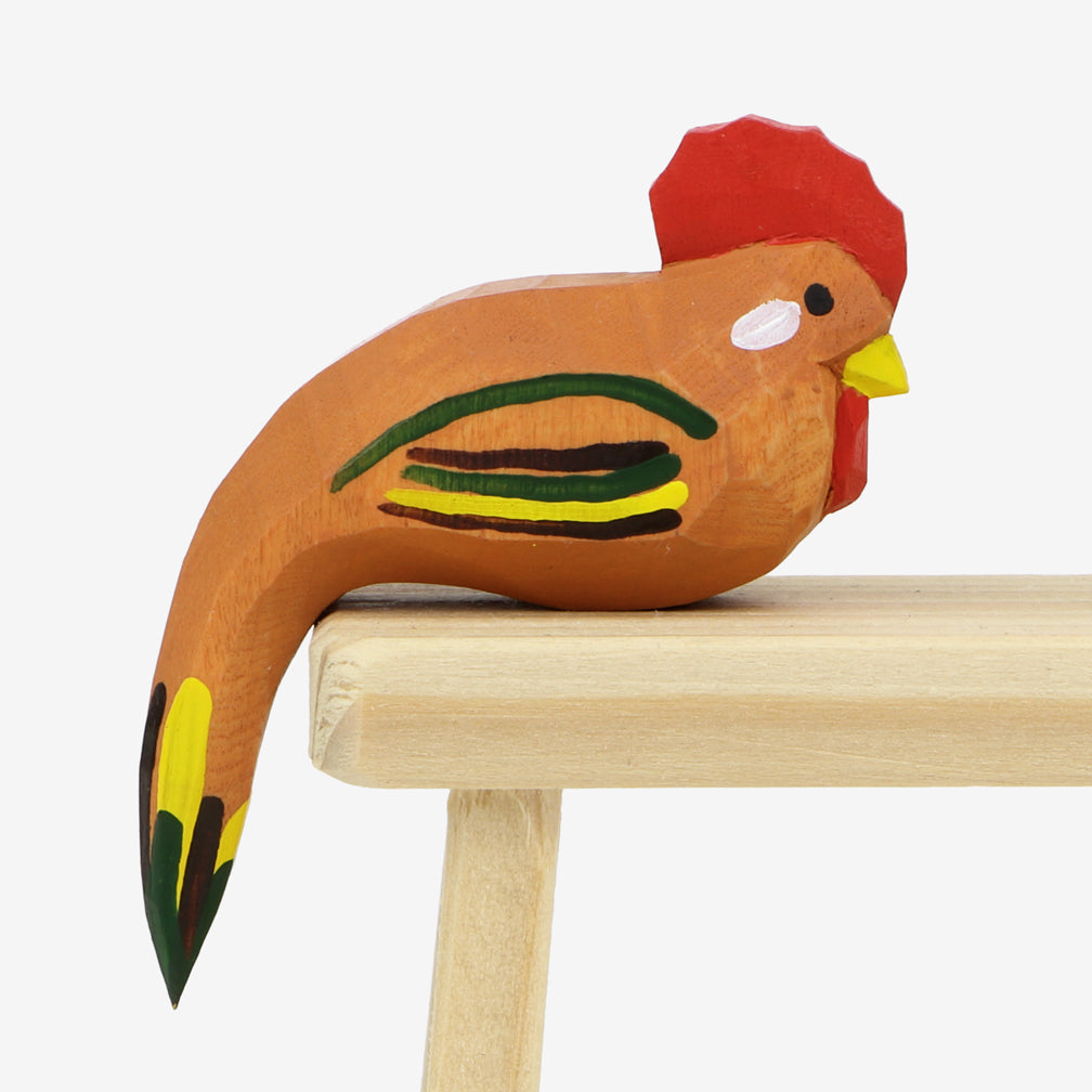 Lotte Sievers-Hahn Nativity: Chickens, Perching