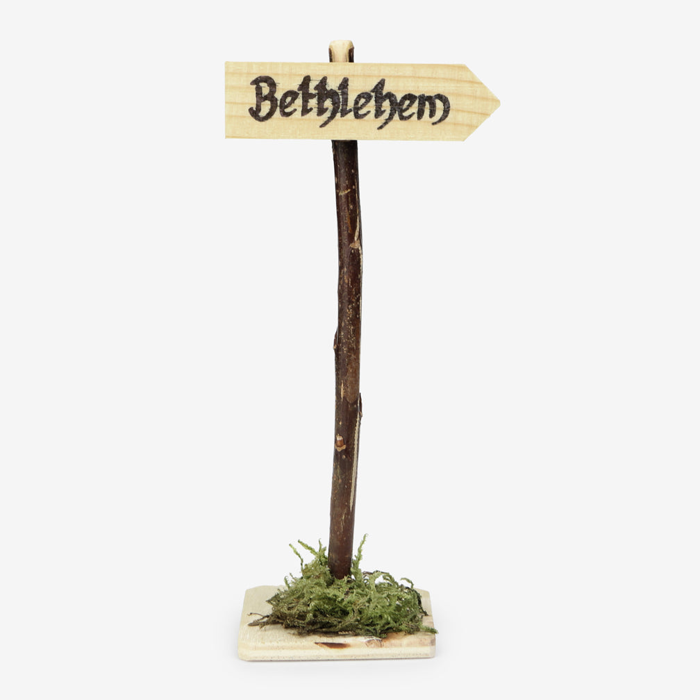 Lotte Sievers-Hahn Nativity: Bethlehem Sign