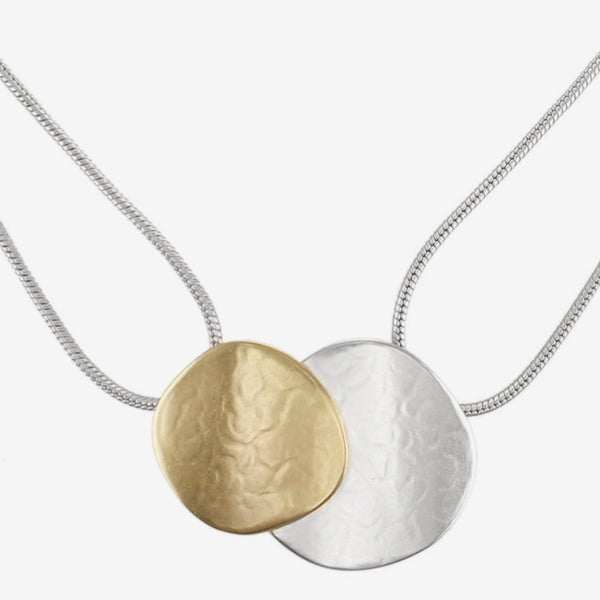 Marjorie Baer Necklace: Double Organic Polka Dot