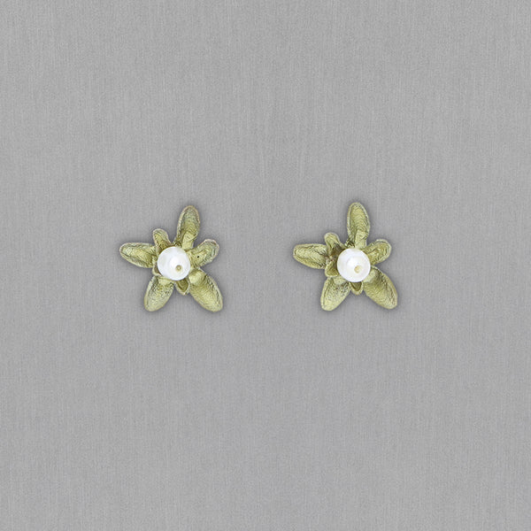 Michael Michaud Design: Flowering Thyme Earrings, Stud Post