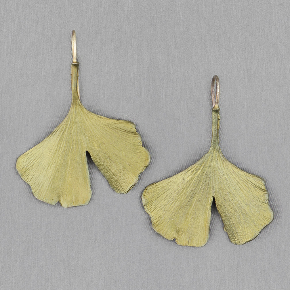 Michael Michaud Design: Ginkgo Earrings, Wire