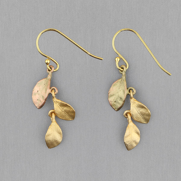 Michael Michaud Design: Golden Autumn Earrings, Wire Dainty