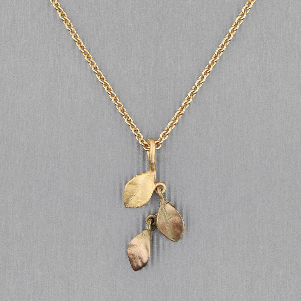 Michael Michaud Design: Golden Autumn Pendant, Dainty