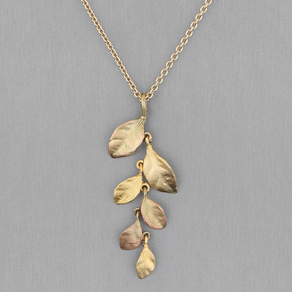 Michael Michaud Design: Golden Autumn Pendant, Long