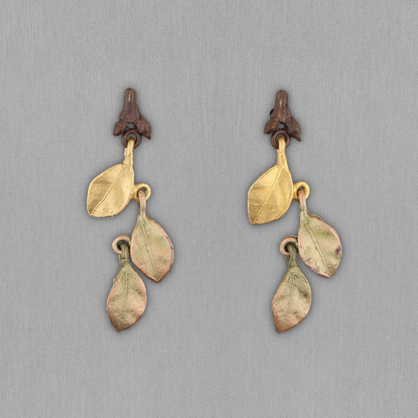 Michael Michaud Design: Golden Autumn Earrings, Post