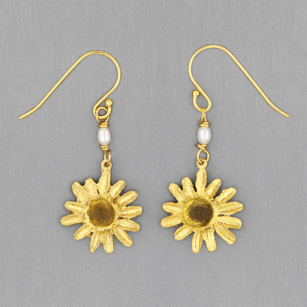 Michael Michaud Design: Golden Daisy Earrings, Wire
