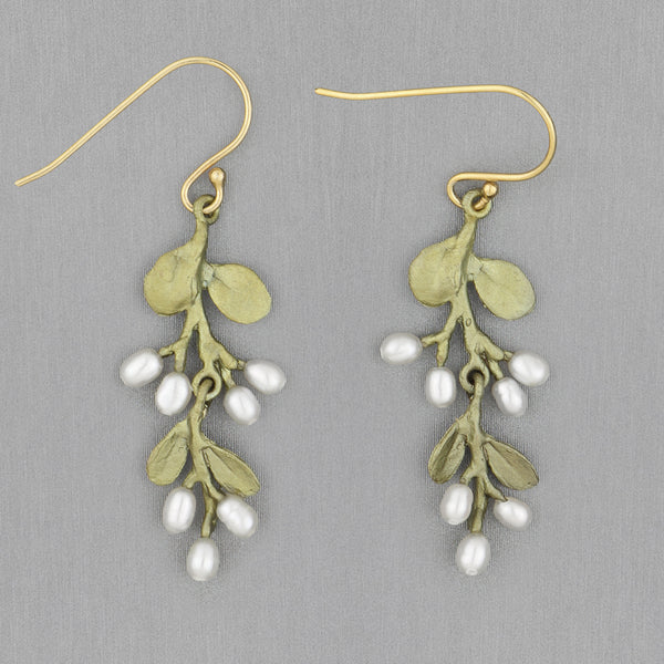 Michael Michaud Design: Japanese Firethorn Earrings, Wire