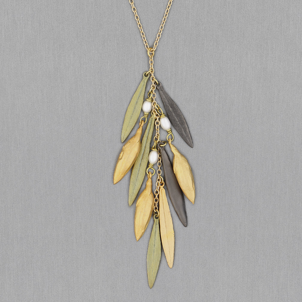 Michael Michaud Design: Leaf & Bud Pendant, Large