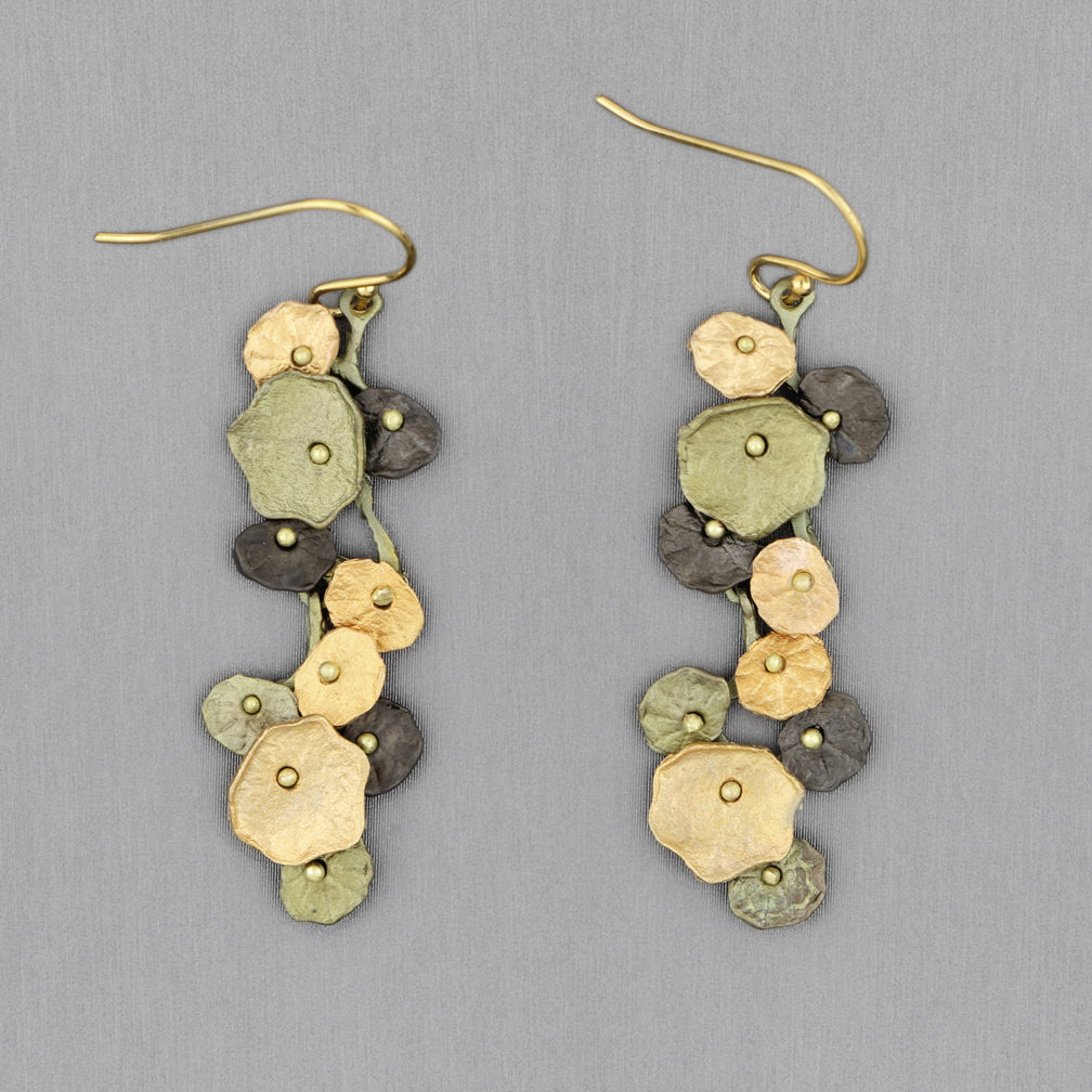 Michael Michaud Design: Nasturtium Earrings, Wire Dangle