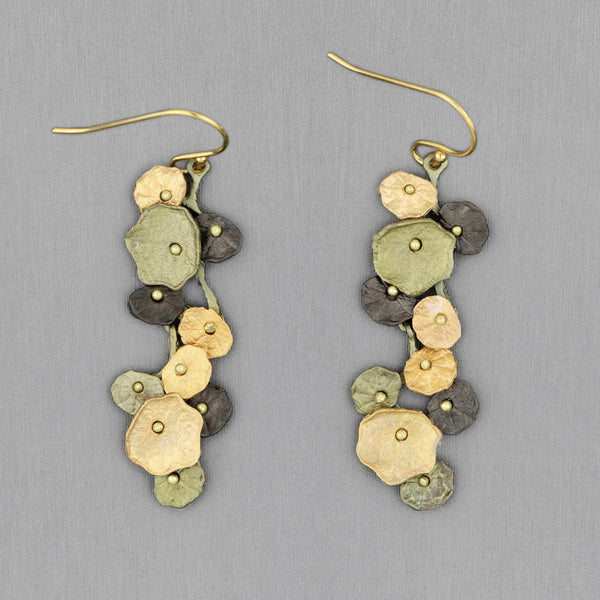 Michael Michaud Design: Nasturtium Earrings, Wire Dangle