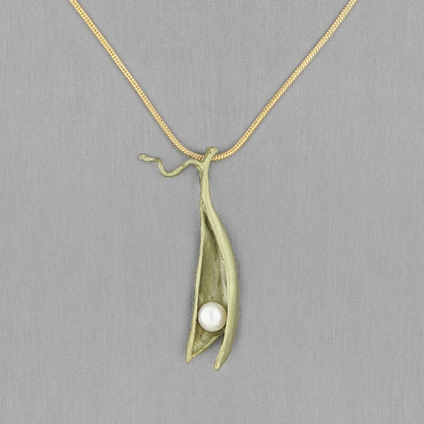 Michael Michaud Design: Pea Pod 1 Pearl Pendant
