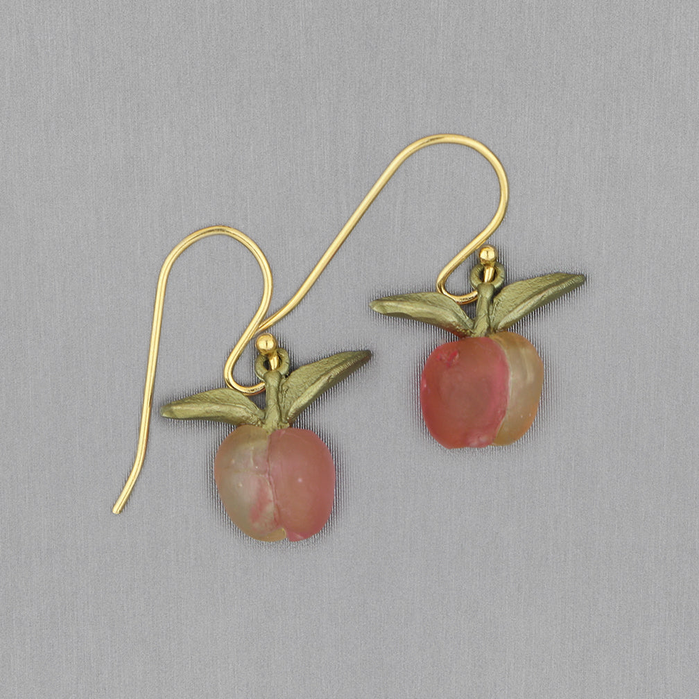 Michael Michaud Design: Peach Tree Dainty Earrings, Wire
