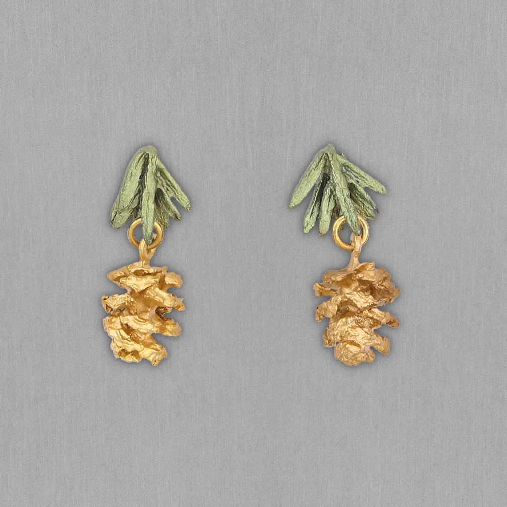 Michael Michaud Design: Pine Needle Earrings, Post