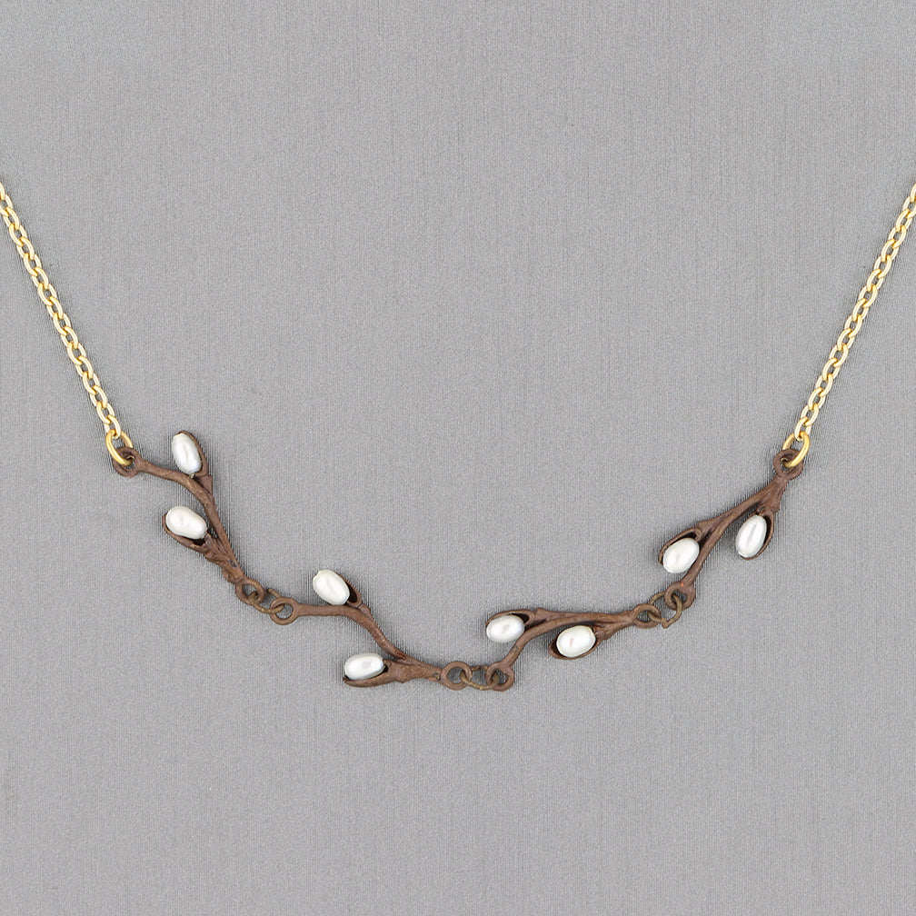 Michael Michaud Design: Pussy Willow Contour Chain Necklace