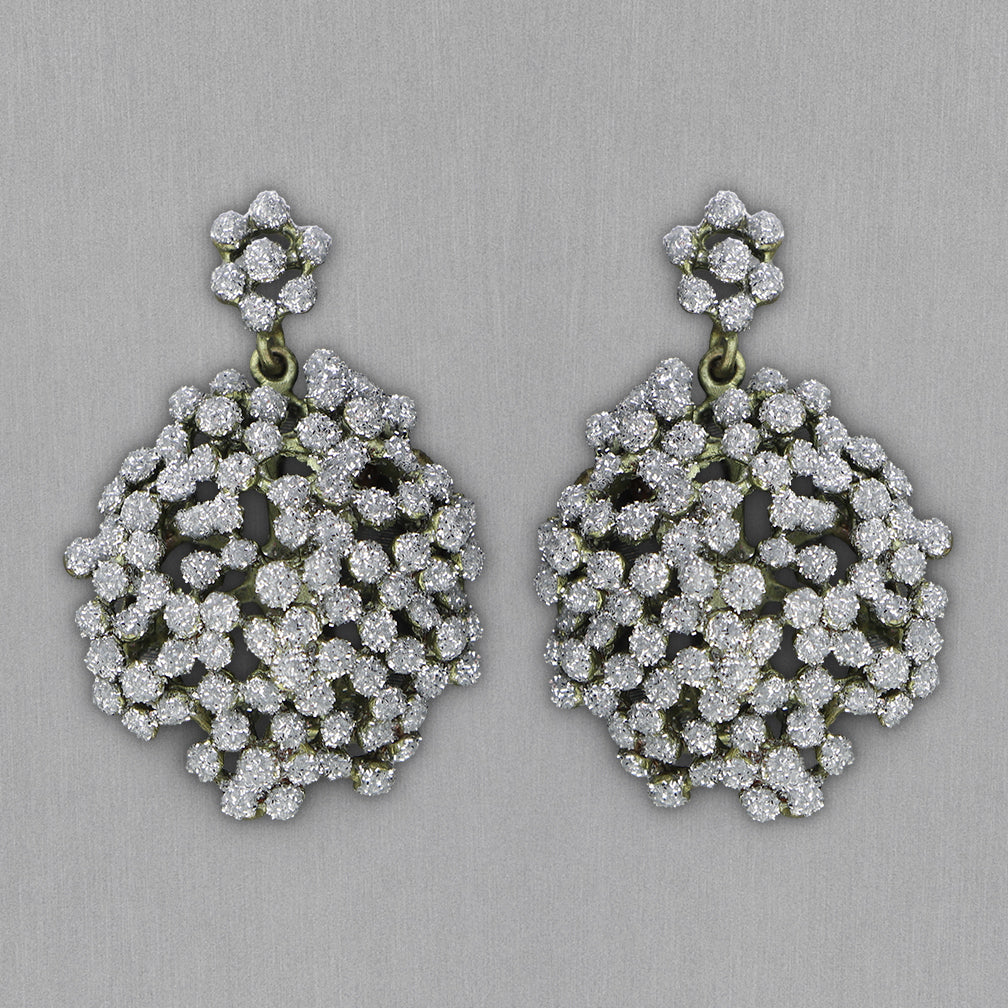Michael Michaud Design: Queen Anne's Lace Earrings, Post Drop