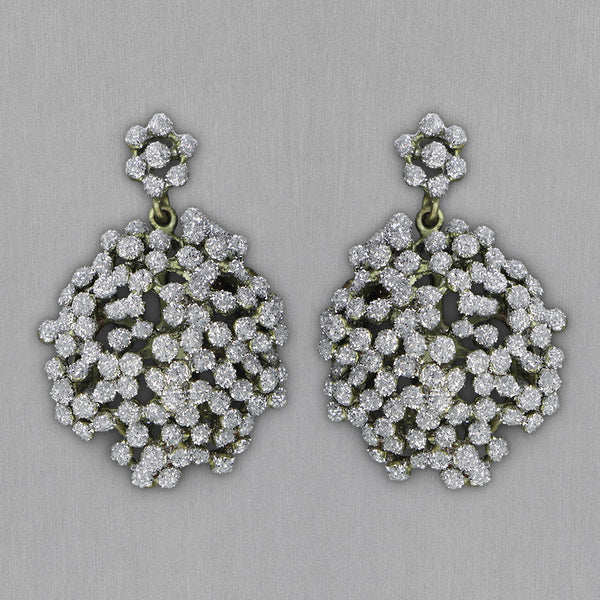 Michael Michaud Design: Queen Anne's Lace Earrings, Post Drop