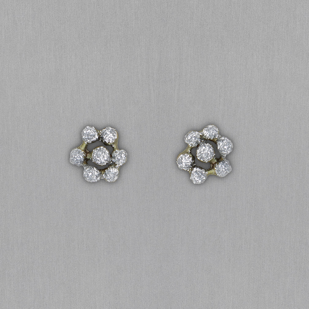 Michael Michaud Design: Queen Anne's Lace Earrings, Post Stud