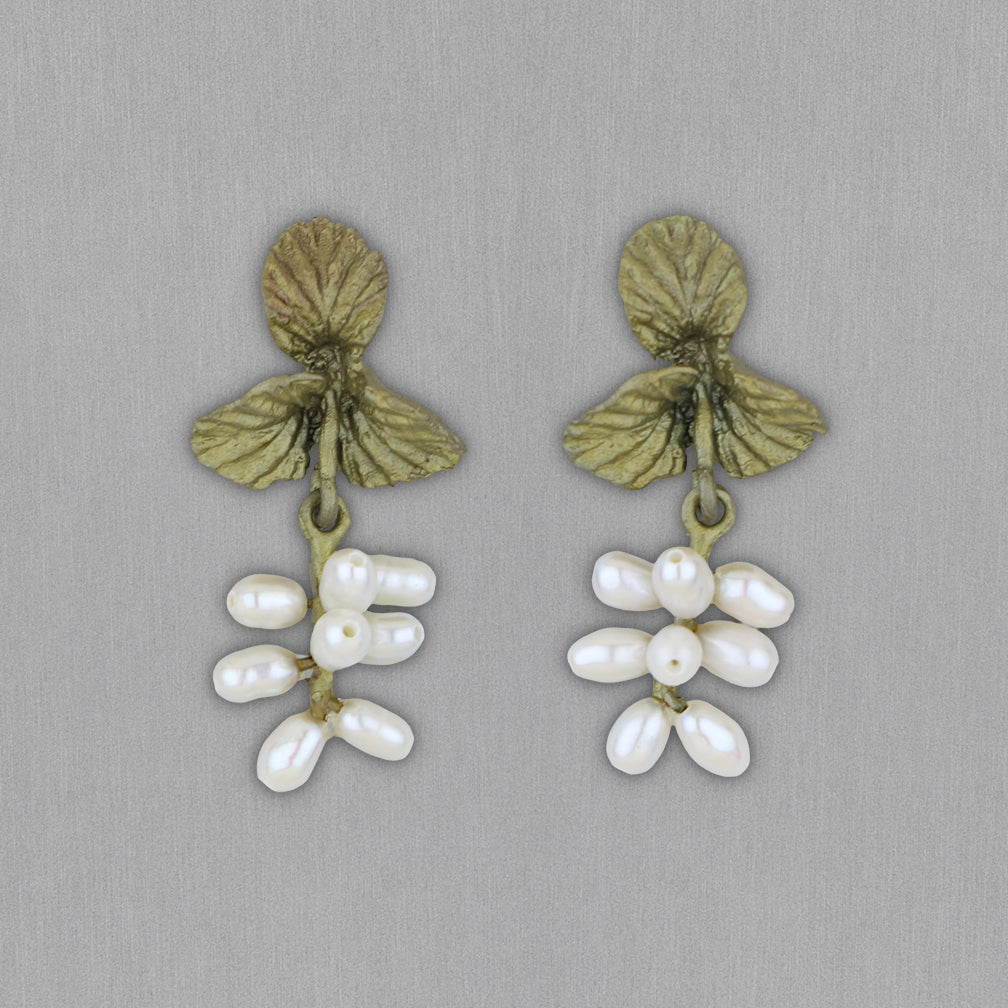 Michael Michaud Design: Spring Birch Dainty Earrings, Post