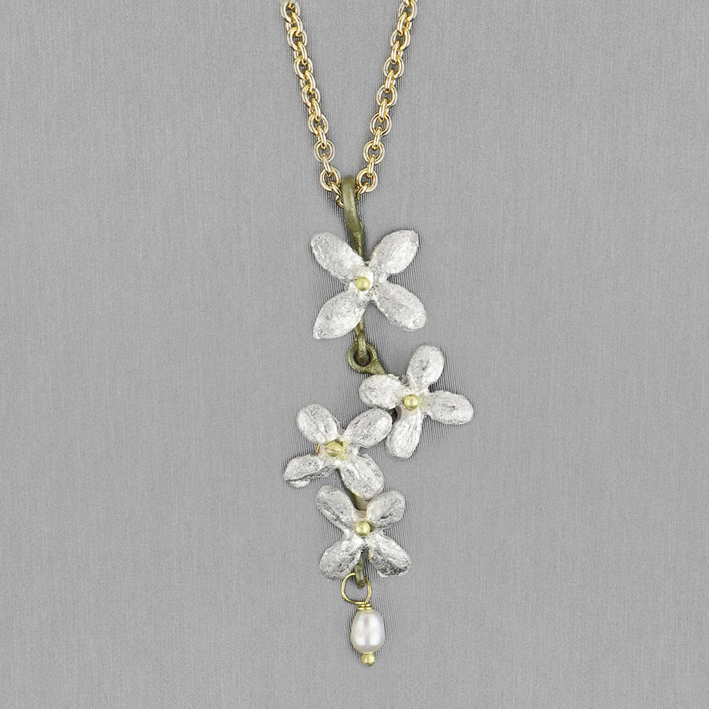Michael Michaud Design: White Hydrangea Pendant
