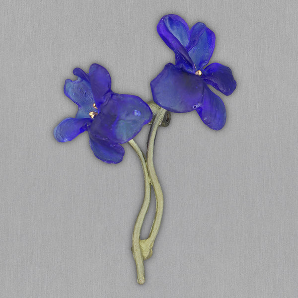Michael Michaud Design: Wild Violet Brooch