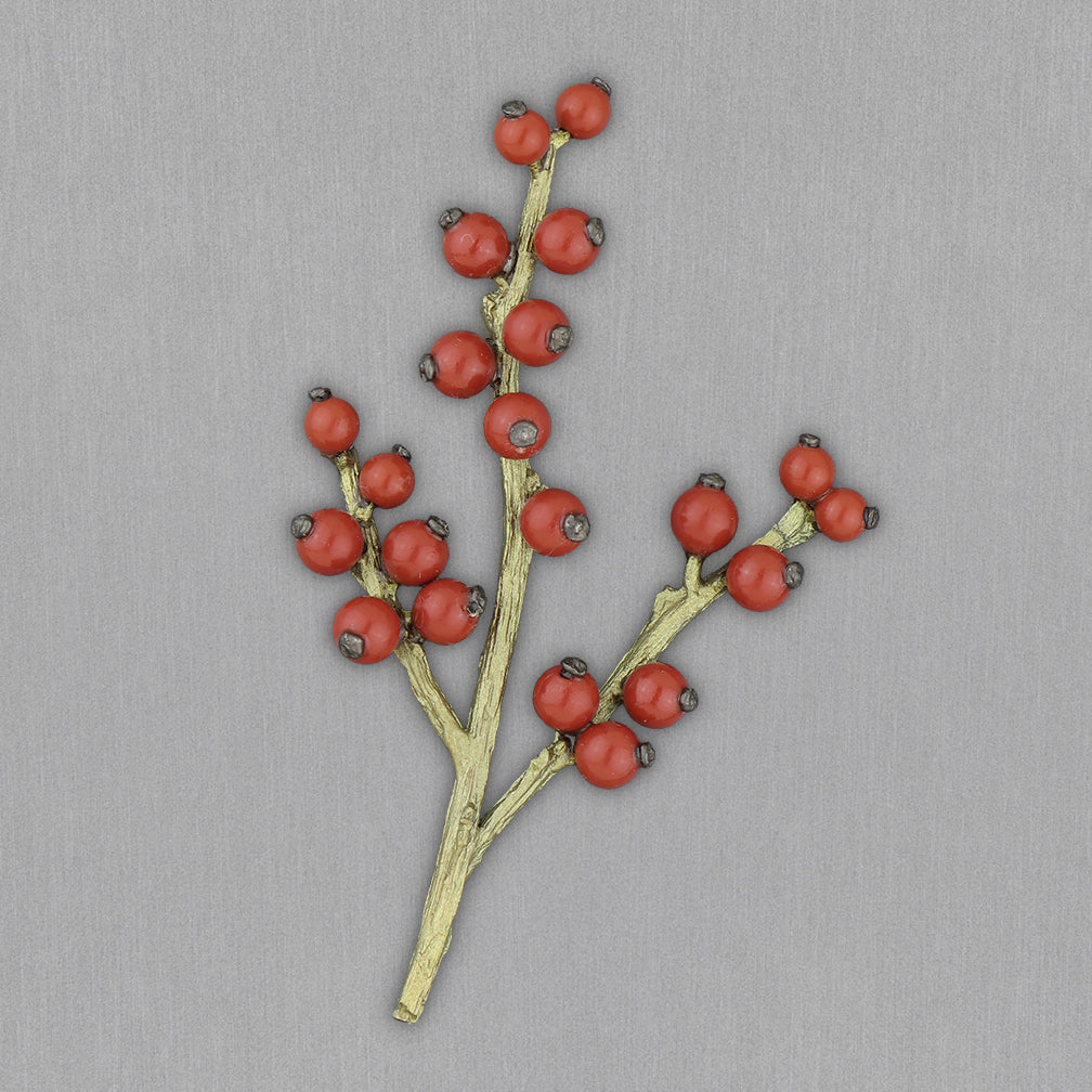 Michael Michaud Design: Winterberry Brooch