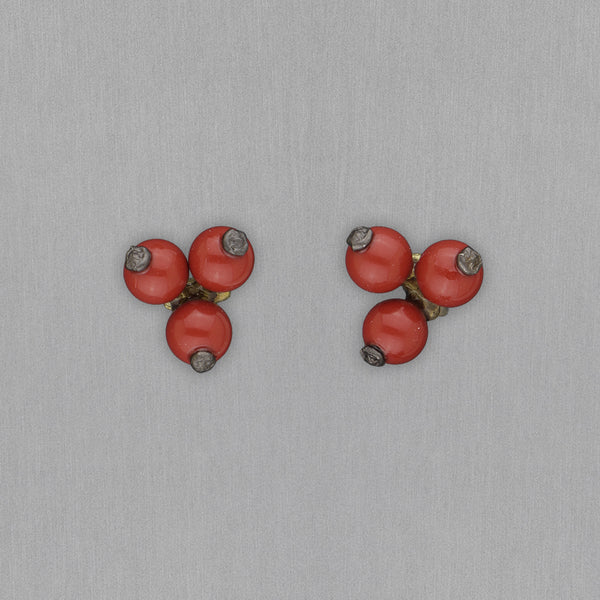 Michael Michaud Design: Winterberry Earrings, Stud Post