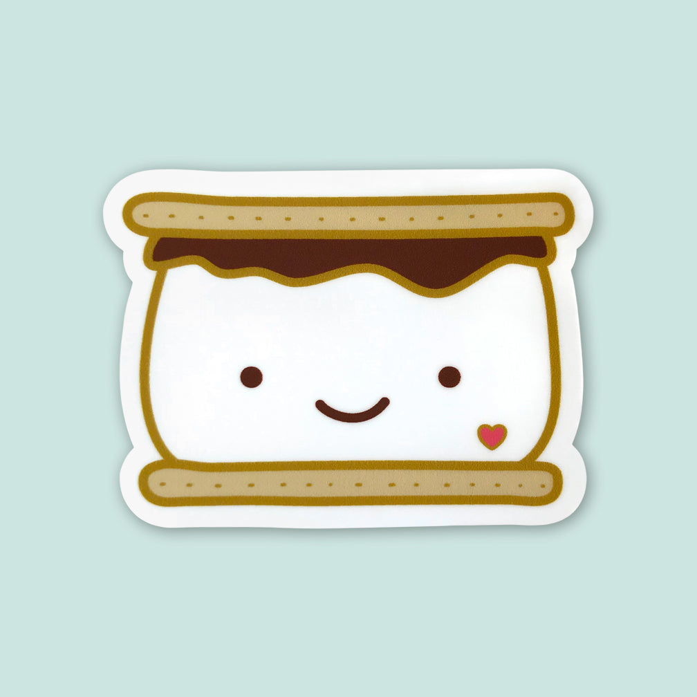 Night Owl Paper Goods Birthday Card: S'more