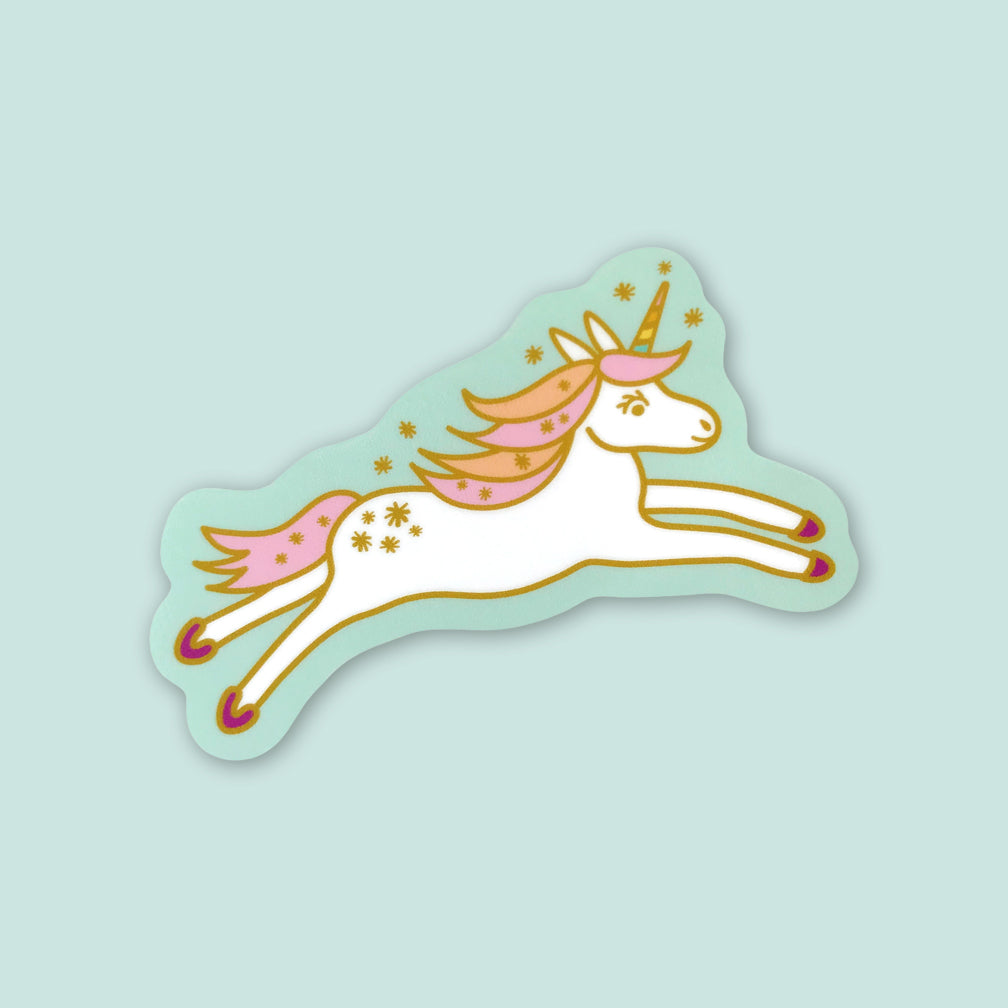 Night Owl Paper Goods Birthday Card: Unicorn Dream