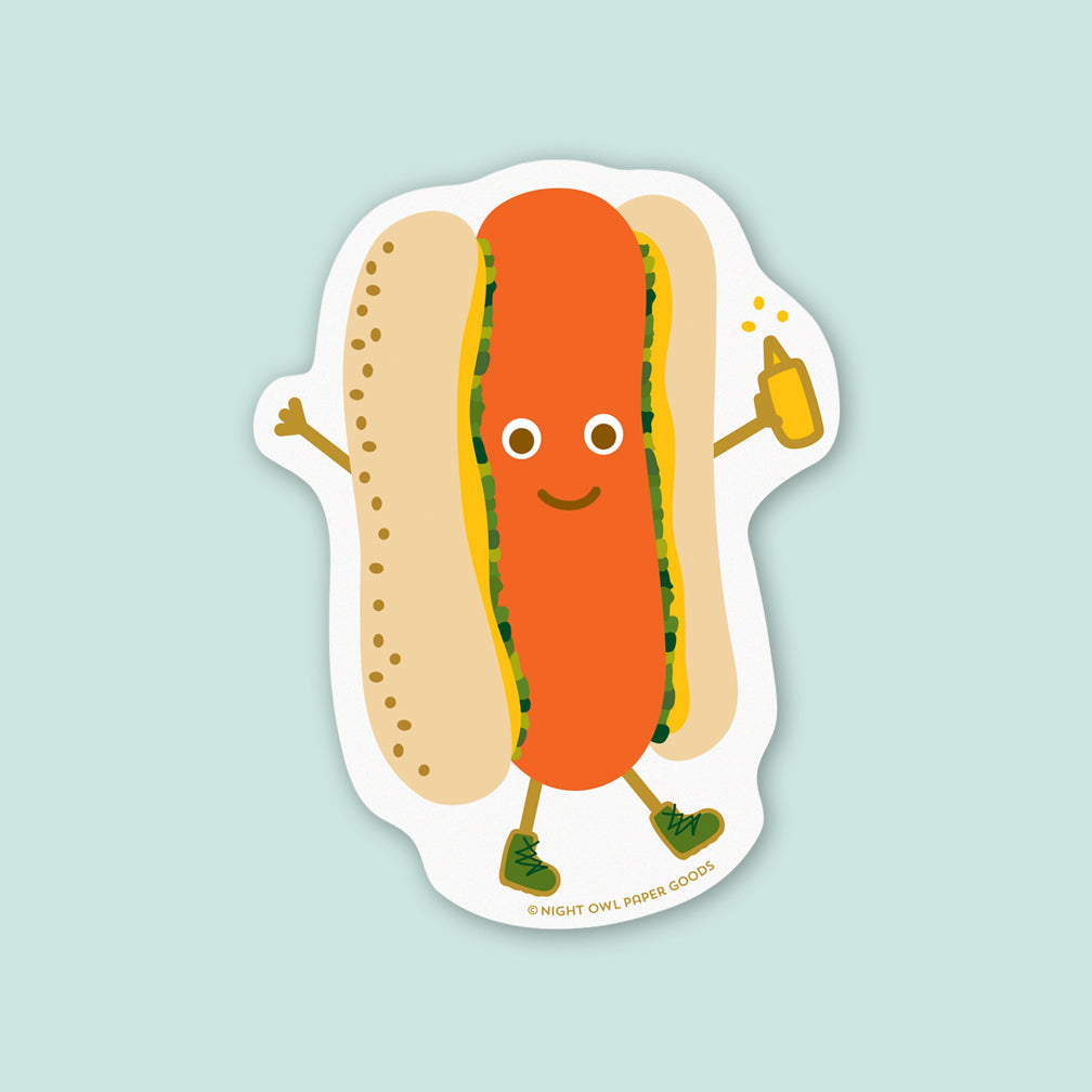 Night Owl Paper Goods Birthday Card: Relish Your Day!