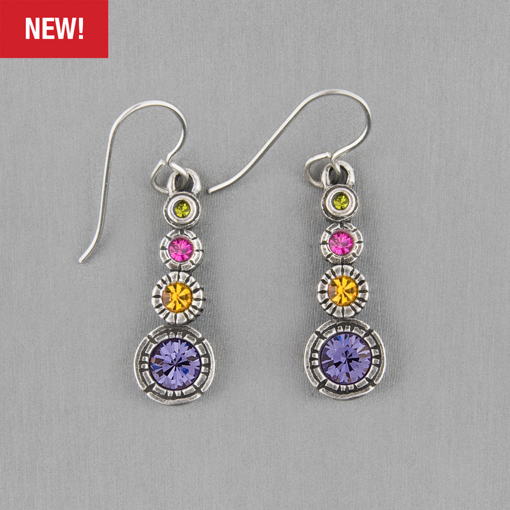 Patricia Locke Jewelry: Cripton Castles Earrings in Joy