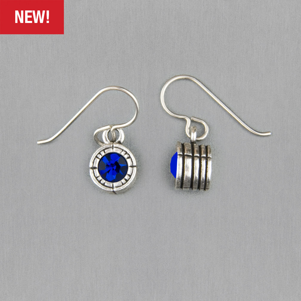 Patricia Locke Jewelry: The Beacon Earrings in Capri Blue