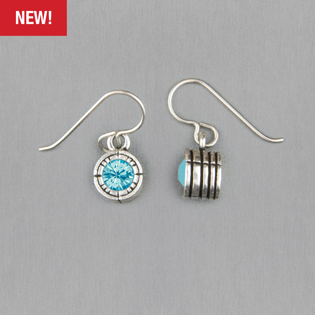 Patricia Locke Jewelry: The Beacon Earrings in Light Turquoise