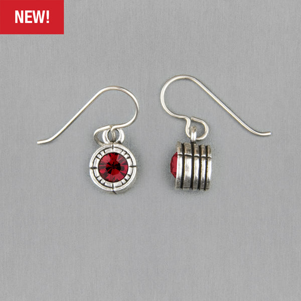 Patricia Locke Jewelry: The Beacon Earrings in Ruby