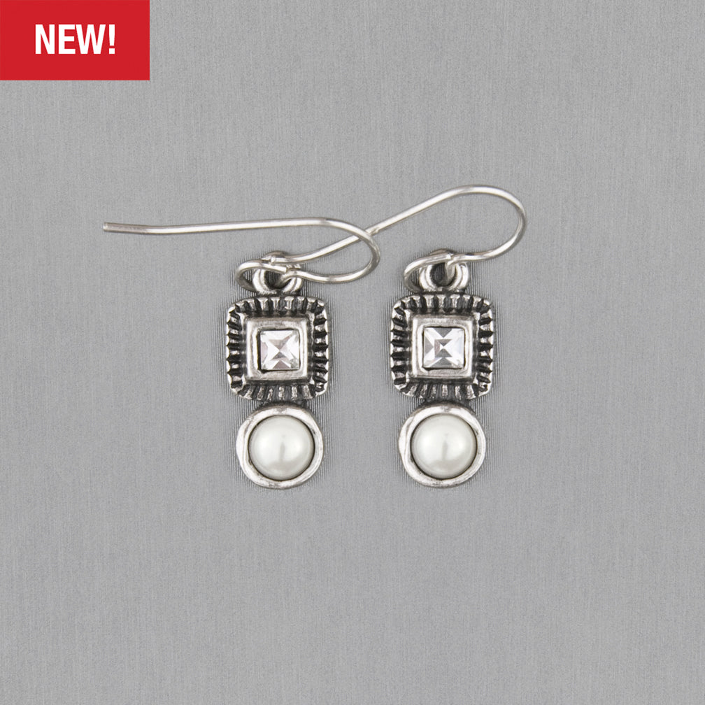 Patricia Locke Jewelry: Li'l Cutie Earrings in Pearl