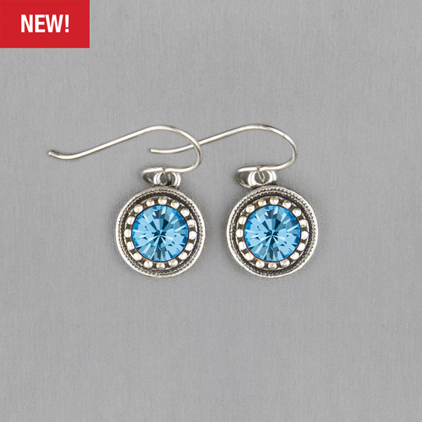 Patricia Locke Jewelry: Lighthouse Earrings in Aqua