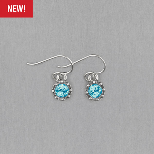 Patricia Locke Jewelry: Nina Earrings in Light Turquoise