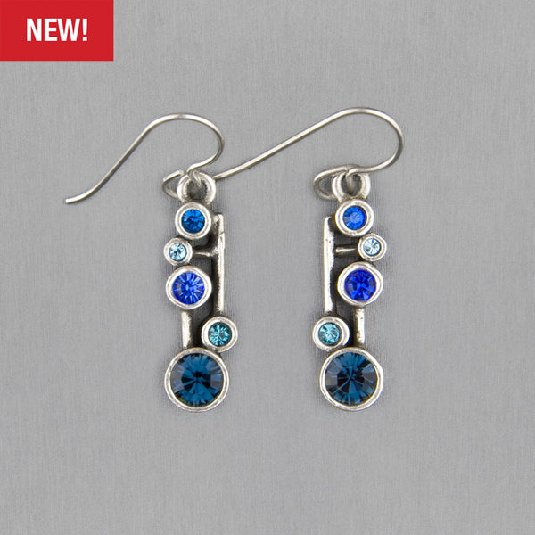 Patricia Locke Jewelry: Dew Drops Earrings in True Blue