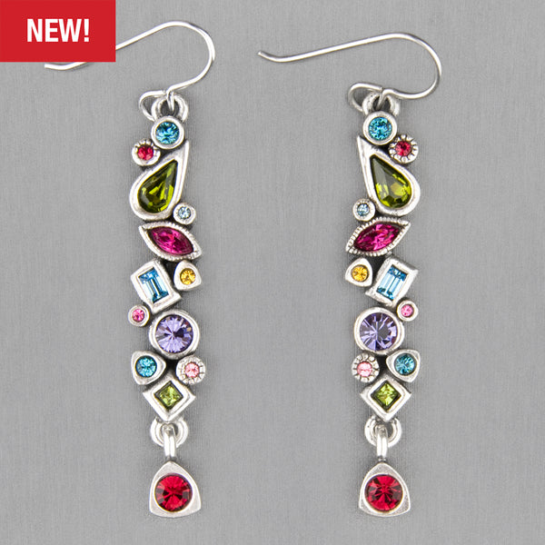 Patricia Locke Jewelry: Grapevine Earrings in Fling