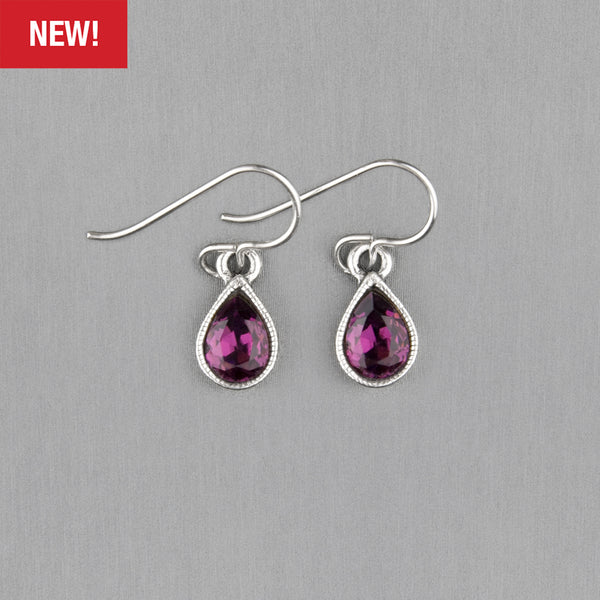 Patricia Locke Jewelry: Agnes Earrings in Amethyst