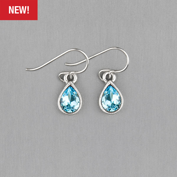 Patricia Locke Jewelry: Agnes Earrings in Aquamarine