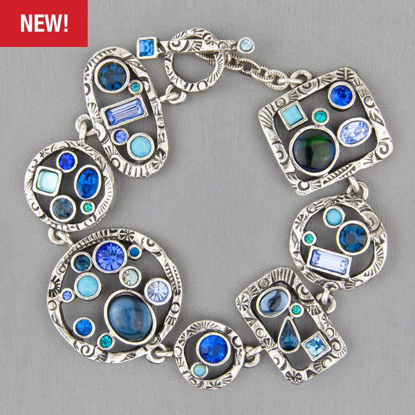 Patricia Locke Jewelry: Stone Henge in True Blue