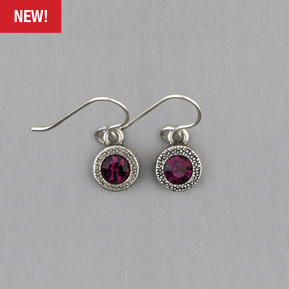 Patricia Locke Jewelry: Bijou Earrings in Amethyst