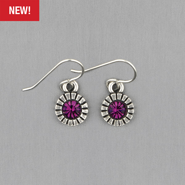 Patricia Locke Jewelry: Kate Earrings in Amethyst