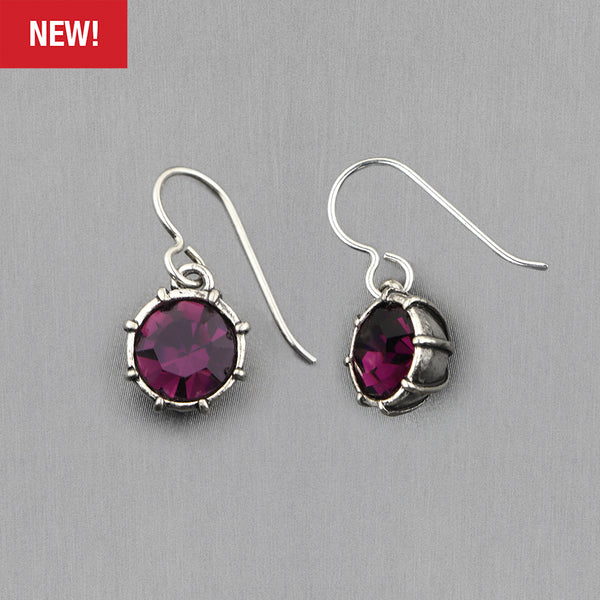 Patricia Locke Jewelry: Dora Earrings in Amethyst