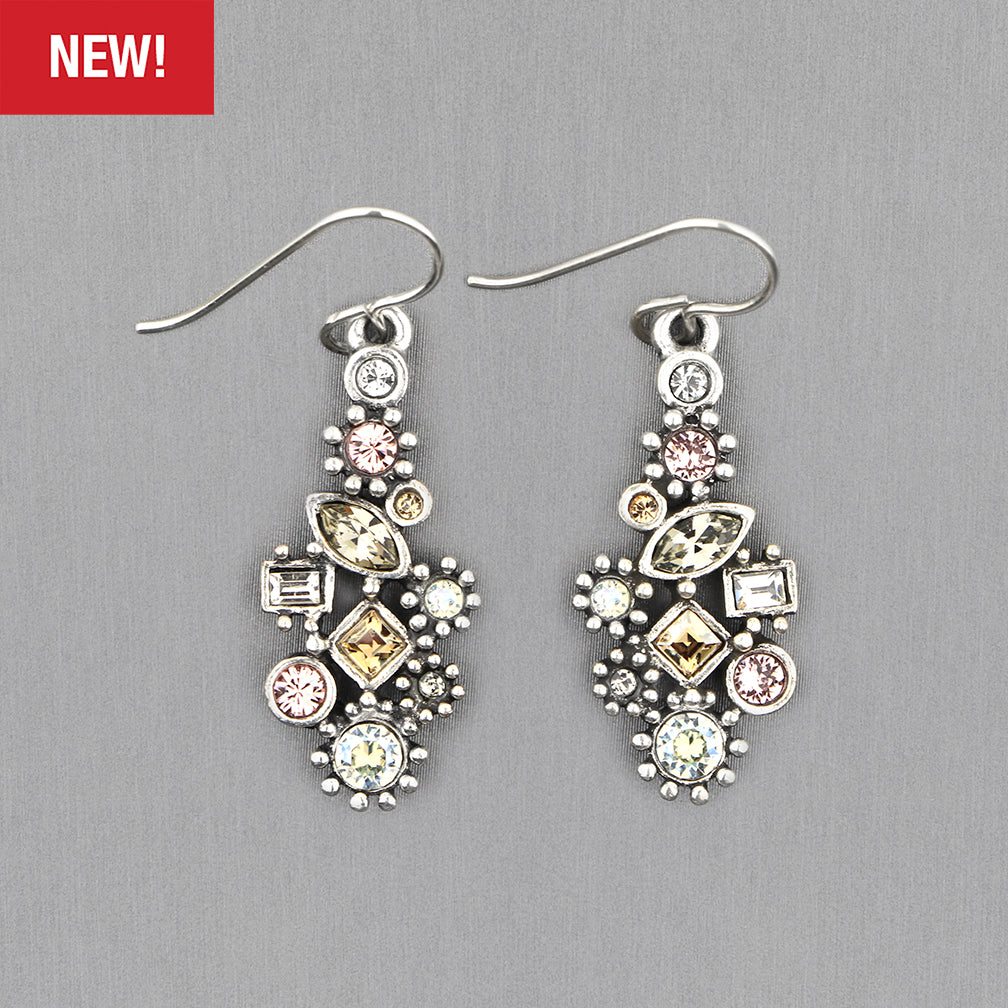 Patricia Locke Jewelry: Natalya Earrings in Champagne