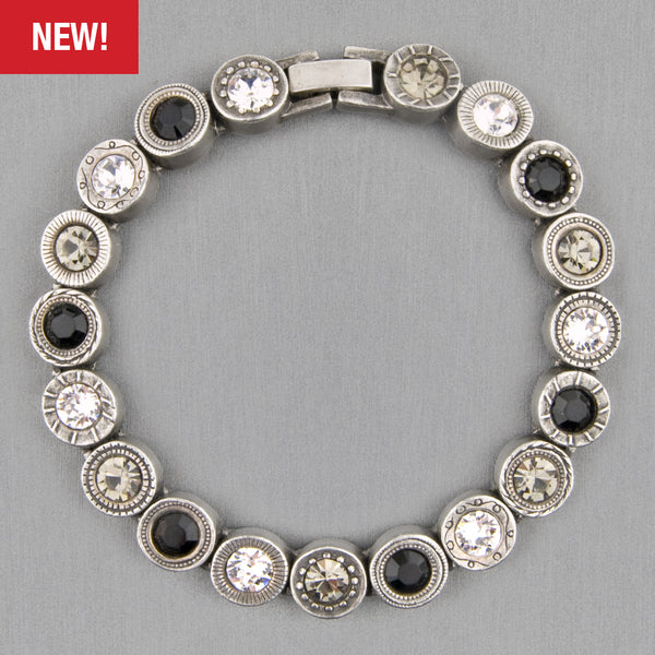 Patricia Locke Jewelry: Hyde Park Bracelet in Black & White
